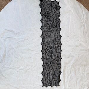 Black Spider Web Scarf